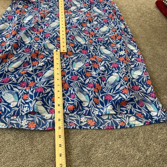 Old Navy Petite Blue Floral Maxi Dress with Racerback - size S - Picture 7 of 7